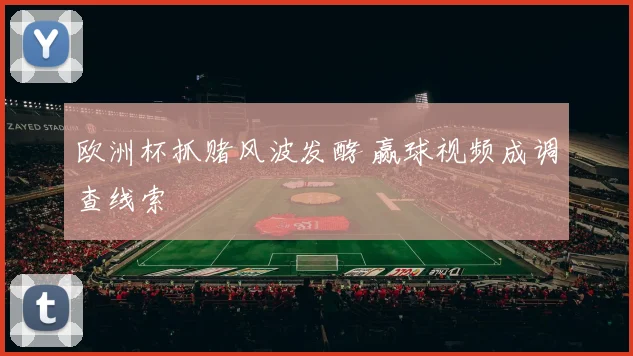 欧洲杯抓赌风波发酵 赢球视频成调查线索