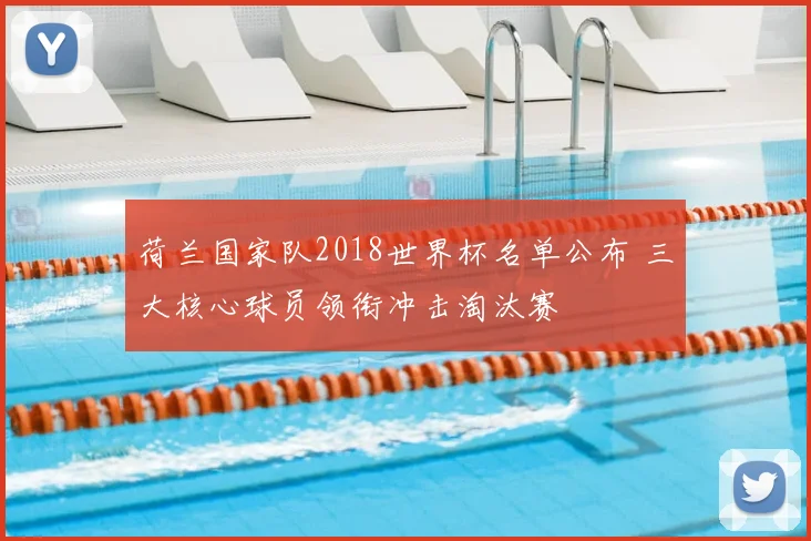 荷兰国家队2018世界杯名单公布 三大核心球员领衔冲击淘汰赛